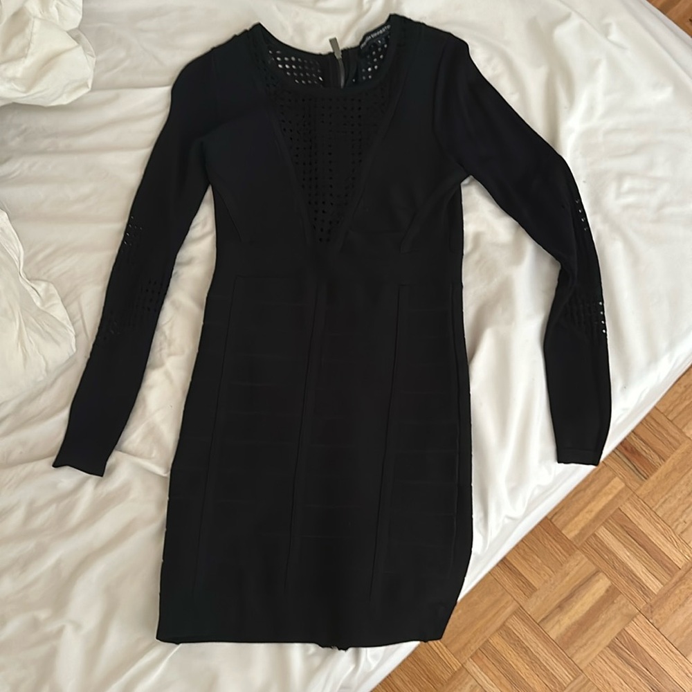 Black BodyCon French Connection Dress